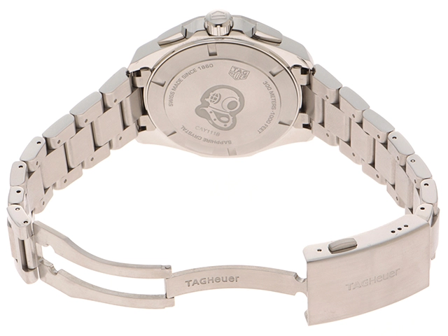 TAG HEUER タグホイヤー アクアレーサー クロノグラフ CAY111B.BA0927 SS ステンレススチール ブルー文字盤 クォーツ 【460】2147300401491