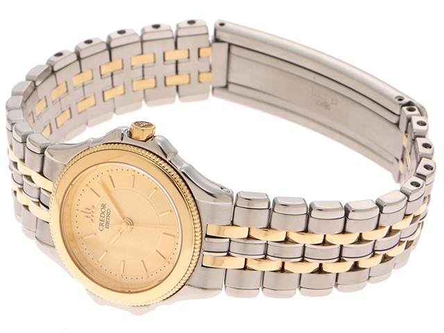 SEIKO セイコー クレドール パシフィーク 4J81-0A30 ゴールド