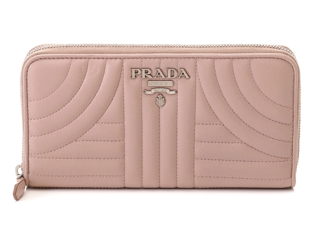 PRADA プラダ キルティングジップアラウンド長財布 1ML506 PRADA プラダ キルティングジップアラウンド長財布 1ML506