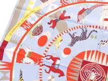 人気【HERMES】シルク スカーフ 90 Le Carrousel du Tigre  Le Carrousel du Tigre Royal scarf 90 | Hermès Belgium