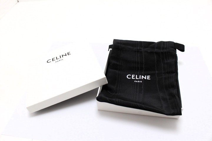 CELINE セリーヌ トリオンフ フック付きコイン＆カードポーチ