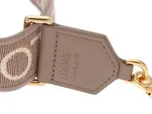 LOEWE ロエベ アナグラム ループ ストラップ サンド ジャガード