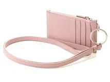 バレンシアガ　ピンク　ネックストラップ　ネックウォレット BALENCIAGA バレンシアガ ネックストラップ付 フラグメント