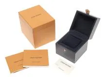 LOUIS VUITTON　ルイ・ヴィトン　タンブールムーンスターGM　Q8D10Z　SS　アリゲーター　クォーツ　メンズ　クォーツ2147300405567【432】