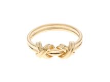 TIFFANY＆CO　ティファニー　シグネチャー　リング　K18 ゴールド　5号　約3.7g【430】2147300408223