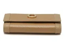 BVLGARI ブルガリ ドッピオトンド 6連キーケース ブラウン