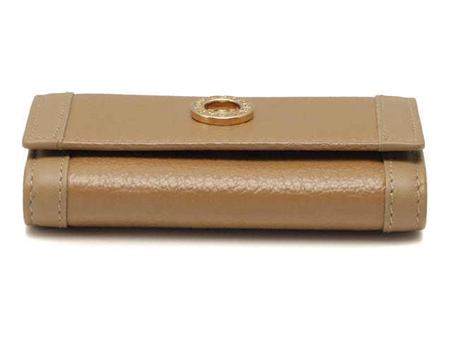 BVLGARI ブルガリ ドッピオトンド 6連キーケース ブラウン