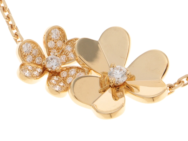 Van Cleef & Arpels ヴァンクリーフ&アーペル フリヴォル ブレスレット 5フラワー VCARP3W400 K18イエローゴールド ダイヤモンド 2022年正規品【472】SJ