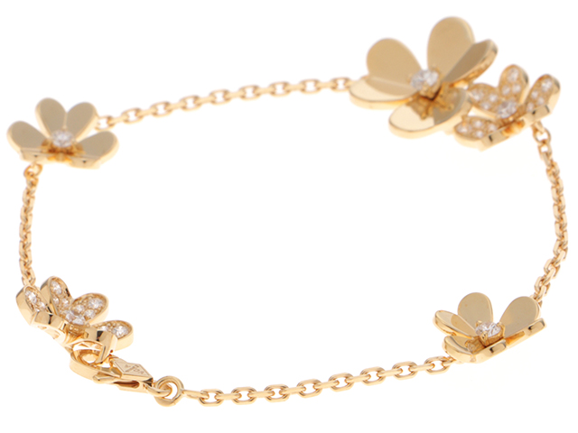 最終お値下げ新品Van Cleef & Arpels 5モチーフ ブレスレット Van Cleef & Arpels 5モチーフ ブレスレット オニキス