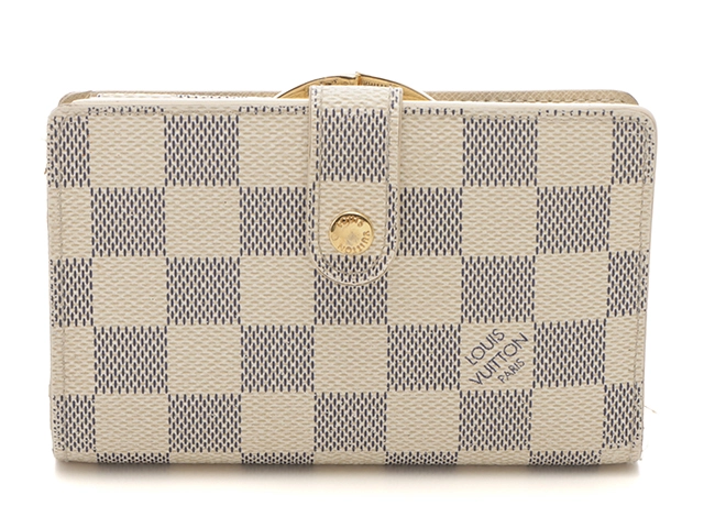 LOUIS VUITTON ダミエ・アズール 二つ折り財布 ダミエ・アズール 財布 ポルトフォイユ・オリガミ コンパクト