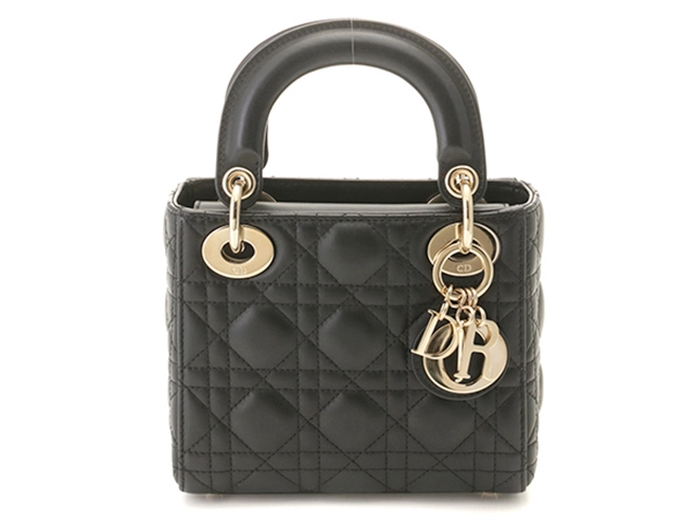 Dior ディオール カナージュ レディディオールミニハンドバッグ