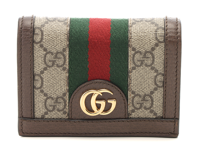 極美品✨ GUCCI グッチ 二つ折り財布 レザー ダークブラウン 楽天市場】【財布】GUCCI グッチ グッチシマ 2つ折財布 二つ折り