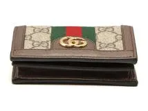 GUCCI 二つ折り財布 オフィディア GG カードケース ウォレット