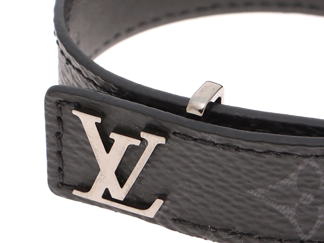 Louis Vuitton　ルイヴィトン　ブレスレット・LVスリム モノグラム・エクリプス　M6456E　【471】