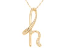 TIFFANY＆CO　ティファニー　レター　ネックレス　K18 ゴールド　3.2g　2147300413524　【471】L
