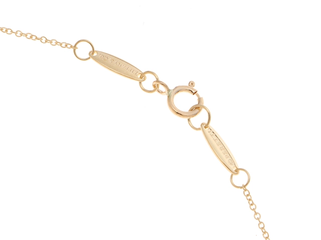 TIFFANY&CO ティファニー レター ネックレス K18 ゴールド 3.2g 2147300413524 【471】L