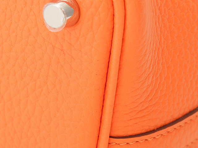 HERMES　エルメス　ピコタンロックPM　エクラ　オレンジミニアン　ローズアザレ　シルバー金具　W刻印(2024年頃製造）【471】I
