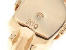 JEWELRY　ノンブランドジュエリー　貴金属・宝石　ネックレス　K10ピンクゴールド　ダイヤモンド　約3.1g　2147300414446　【205】