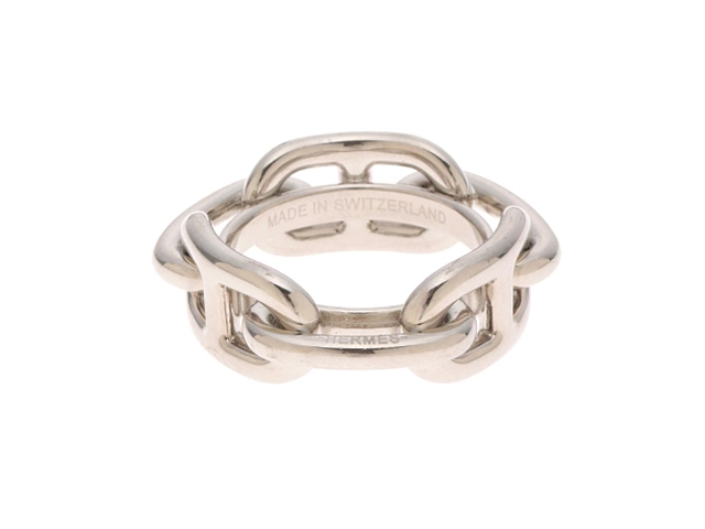 HERMES エルメス レガートスカーフリング メタル【472】YY の購入なら