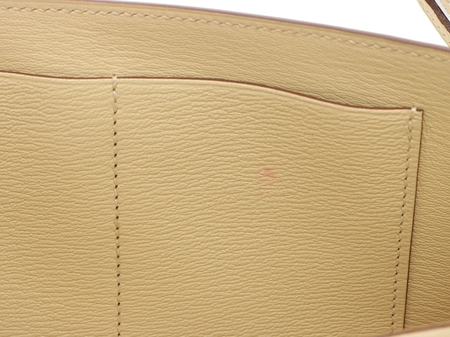 HERMES 　エルメス　ケリー・トゥーゴー　アリゲーター・マット　ヴァニラ　シルバー金具　B刻印（2023年頃製造）　2147300416228【432】