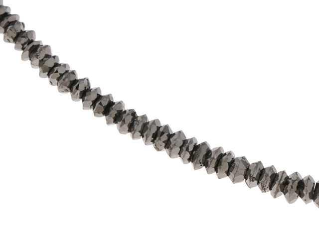 JEWELRY　ノンブランドジュエリー　貴金属・宝石　ネックレス　K18ホワイトゴールド　ブラックダイア約20.00ct　約5.0g　2147300416440　【205】