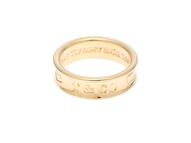 TIFFANY＆CO ティファニー 1837 リング K18 ゴールド 14号 約7.4g