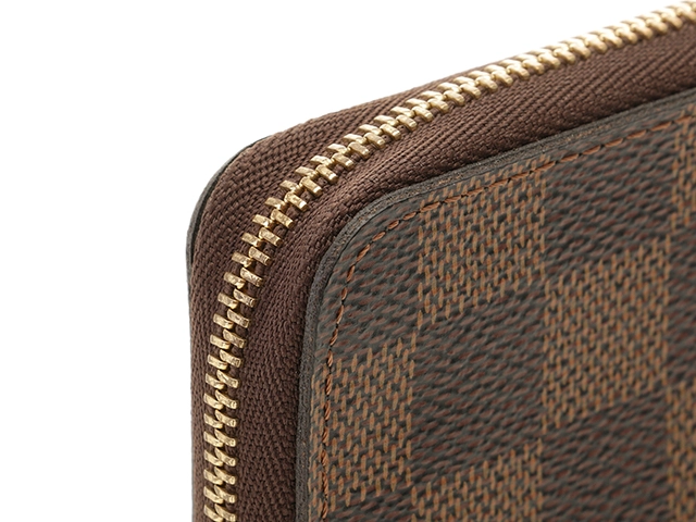 LOUIS VUITTON ルイ・ヴィトン ジッピー･コインパース 小銭入れ N63070 ダミエ エベヌ 【460】2147300417331