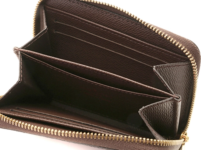 LOUIS VUITTON ルイ・ヴィトン ジッピー･コインパース 小銭入れ N63070 ダミエ エベヌ 【460】2147300417331