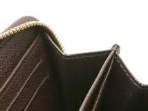 LOUIS VUITTON ルイ・ヴィトン ジッピー･コインパース 小銭入れ N63070 ダミエ エベヌ 【460】2147300417331