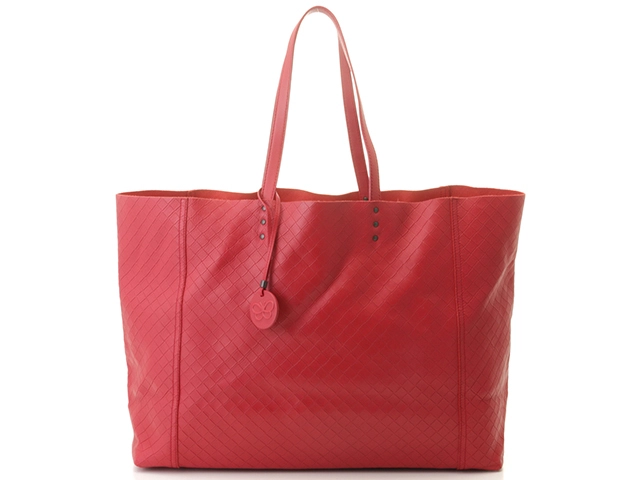 BOTTEGA VENETA ボッテガ・ヴェネタ イントレッチオミラージュ トートバッグ レッド カーフ 【431】2147400045588  の購入なら「質」の大黒屋（公式）