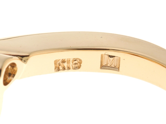MIKIMOTO ミキモト リング 指輪 K18 ゴールド パール 真珠