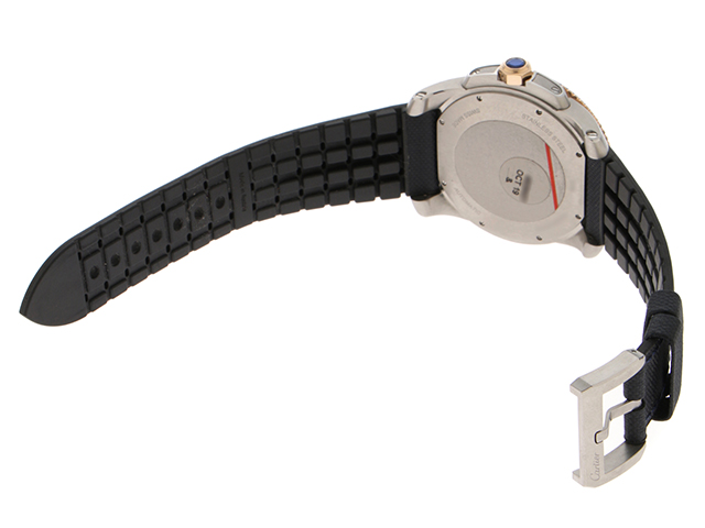 カルティエ カリブル ドゥ カルティエ ダイバー 腕時計 時計 ステンレススチール 3729 自動巻き メンズ 1年保証 CARTIER  カルティエ