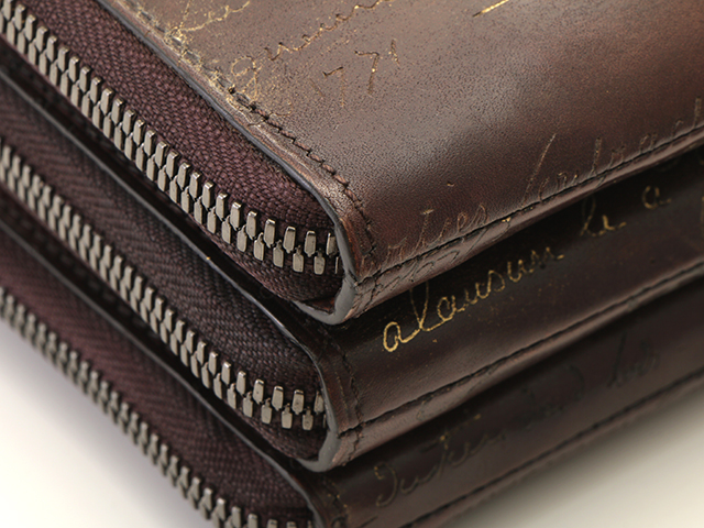 Berluti ベルルッティ カリグラフィ ティリワ ブラウン セカンドバッグ