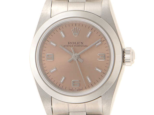 新品)ROLEX ロレックス オイスターパーペチュアル 114200 ピンク