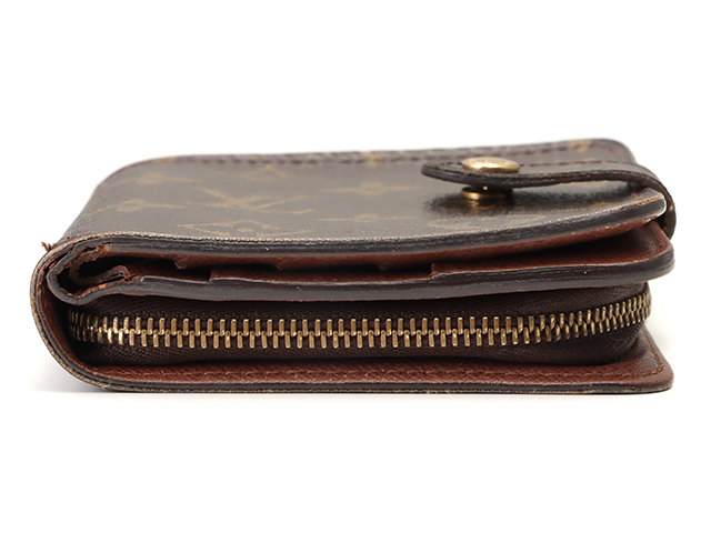 LOUIS VUITTON ルイヴィトン コンパクトジップ 二つ折り財布  