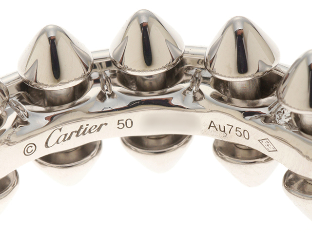 Cartier カルティエ　ホワイトゴールド　ドライバー　箱付き 中古)CARTIER カルティエ ミニトノー ラニエール WJ2004W3