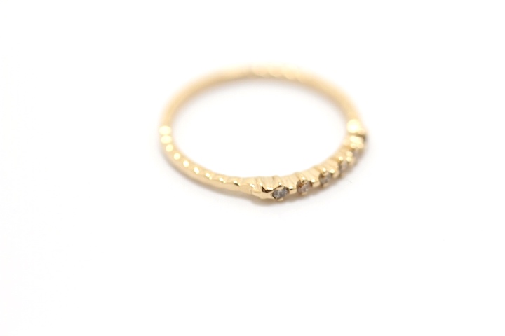 NOJESS ノジェス リング 指輪 K10 ゴールド ダイヤモンド 0.06ct 5号