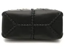 BOTTEGA VENETA ボッテガヴェネタ イントレチャート ナポリスモール 2WAYバッグ ブラック カーフ 502386  2147400208778 【432】 の購入なら「質」の大黒屋（公式）