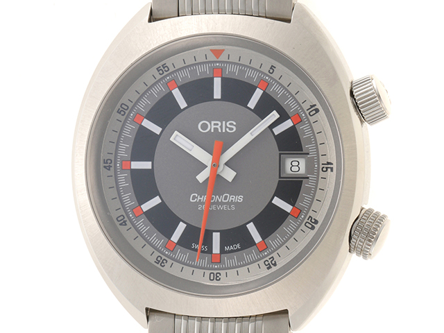 ORIS オリス クロノリスデイト 腕時計 自動巻き 01 733 7737 4053 SS