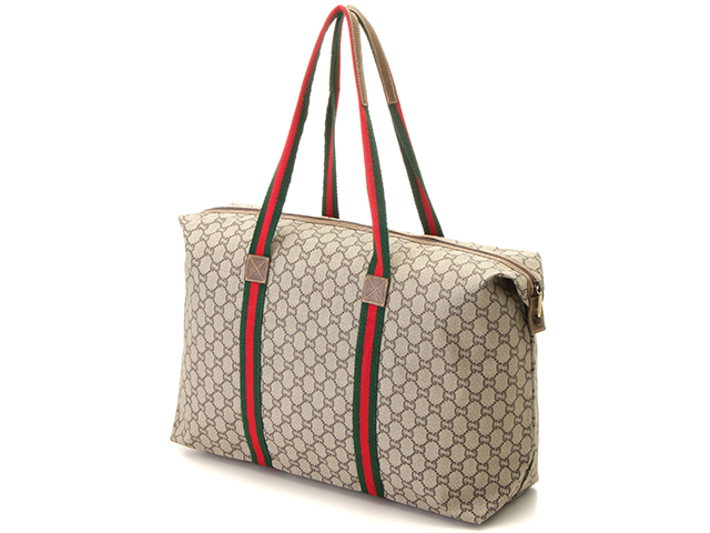 GUCCI グッチ ボストンバッグ オールドグッチプラス シェリーライン