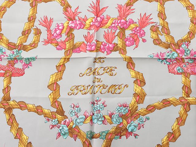 HERMES エルメス スカーフ カレ90 ALE SACRE DU PRINTEMPS