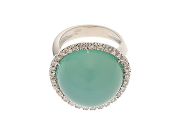 JEWELRY ジュエリー リング K18ホワイトゴールド イロイシ