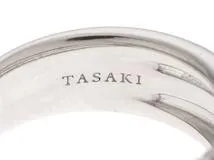 TASAKI　タサキ　リング　ホワイトゴールド　K18　ダイヤモンド　D0.17ct　約7.4g　＃11号 【430 】 2147400222514