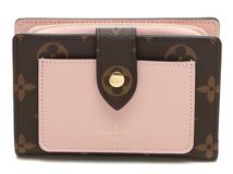 LOUIS VUITTON ルイ･ヴィトン ポルトフォイユ･ジュリエット 2つ折り財布 M80973 モノグラム ローズバレリーヌ 【460】2147400227786