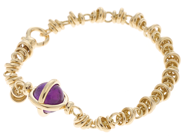 【極美品】Pomellato ブレスレット 約19cm Pomellato ポメラート ブレスレット K18イエローゴールド