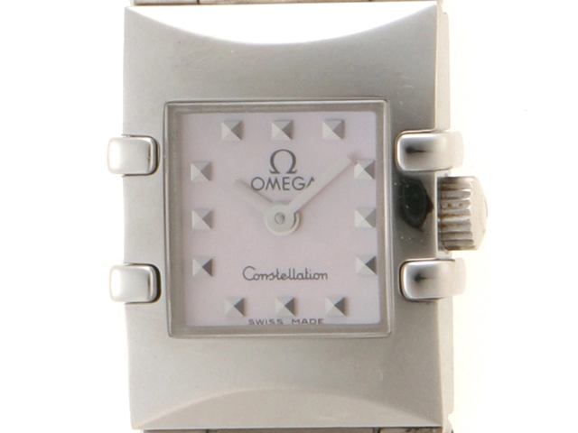 オメガ 1531.74 コンステレーション カレ クアドラ クォーツ 腕時計 SS シルバー