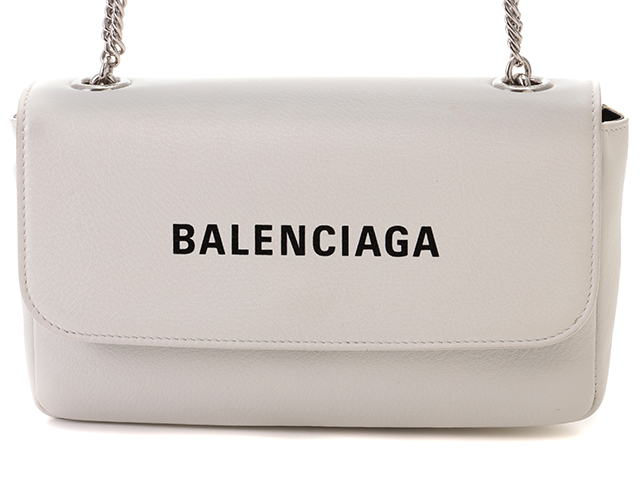 BALENCIAGA バレンシアガ エブリデイ チェーンショルダー ホワイト