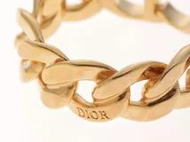 Dior　ディオール　DANSEUSE ÉTOILE　リング　Mサイズ　メタル　ゴールド　【431】