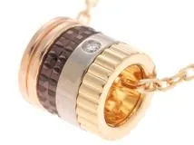 BOUCHERON　ブシュロン　ネックレス　キャトルクラシックNC/4カラー　JPN00547　YG/PG/WG/D/5.5g　2147400241607　【437】