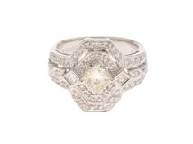 JEWELRY ノンブランドジュエリー リング　プラチナPT900　ダイヤモンド0.555ct/0.55ct　約9.2ｇ　9号　【430】2147400241867